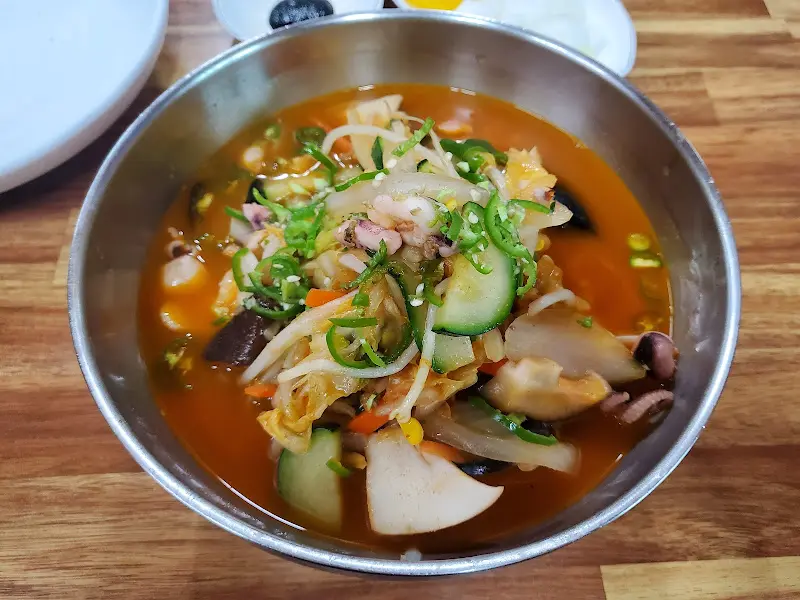 해물짬뽕 비주얼