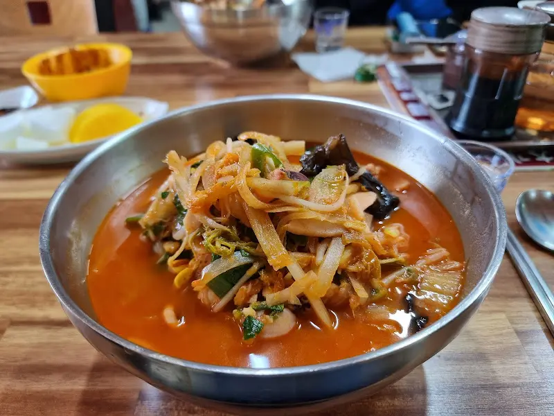 해물짬뽕 근접샷