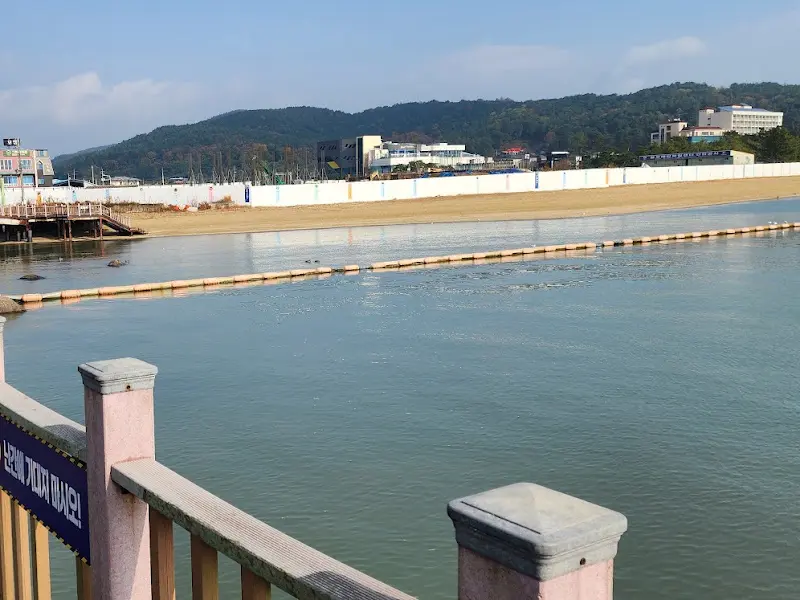 율포 해변 풍경