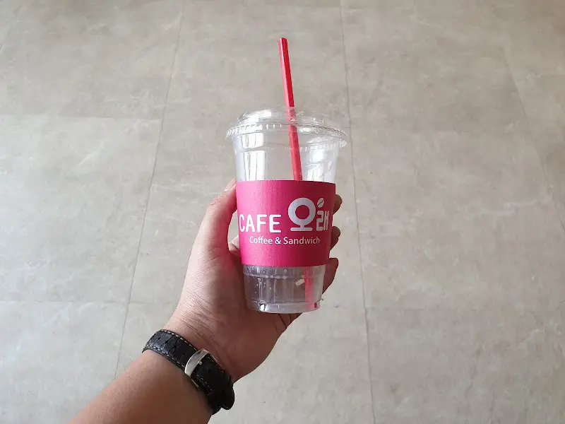 카페 오라 테이크 아웃 컵