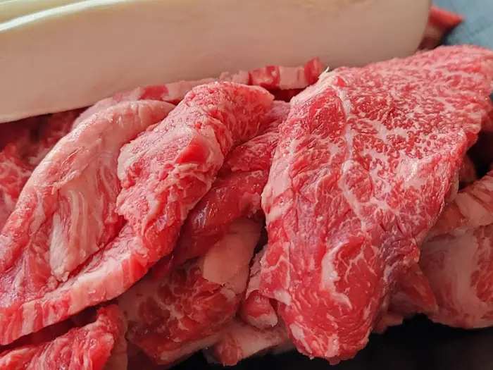 신선한 한우 모듬