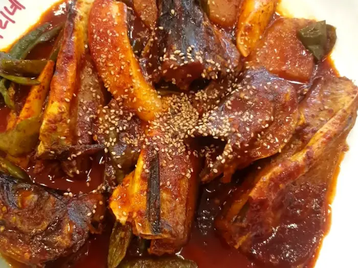 코다리찜 근접샷