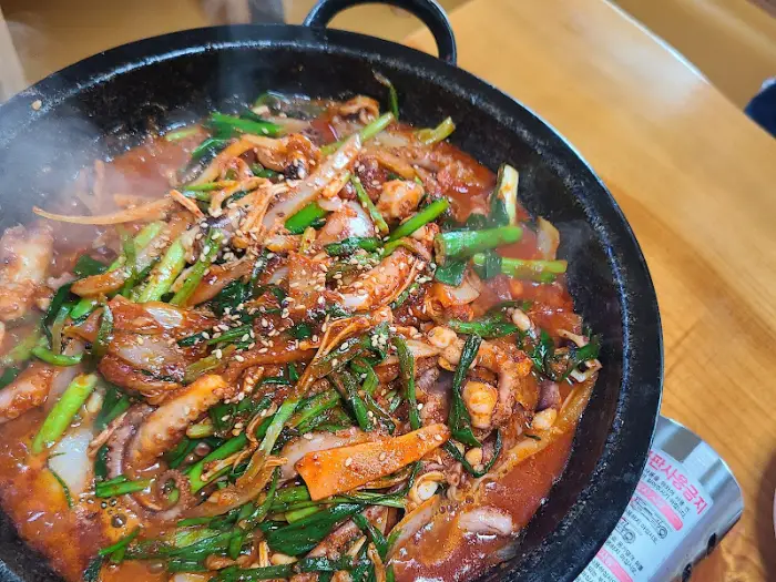 연포가든의 낙지볶음