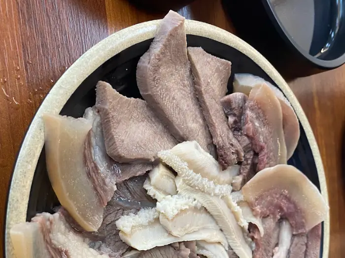 모듬 수육 사진