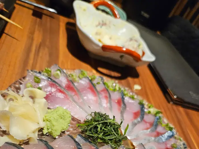 신선한 사시미 한 점