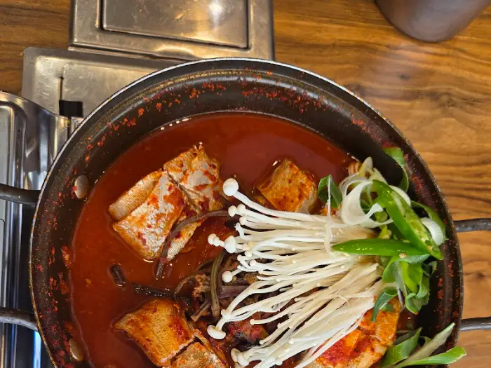 순살갈치조림의 클로즈업