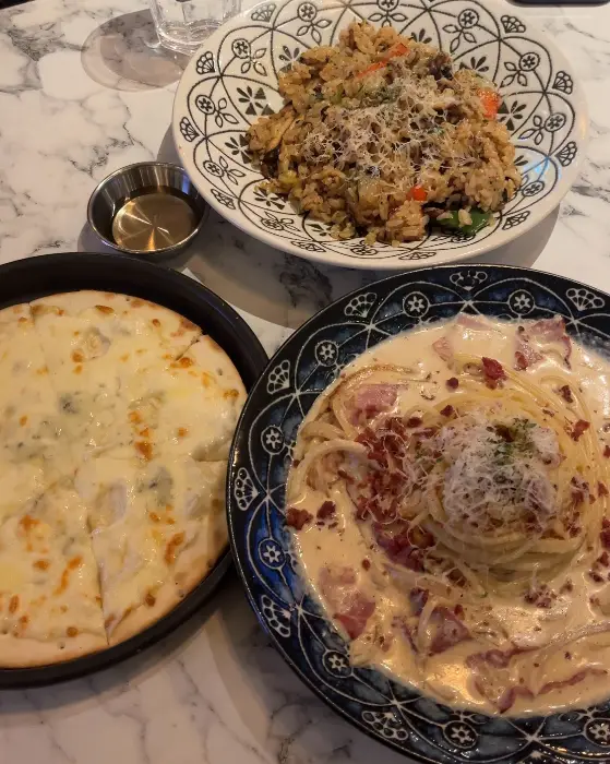 불닭발 파스타 메뉴 이미지