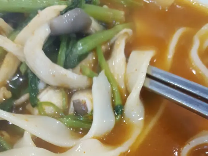칼국수 면발