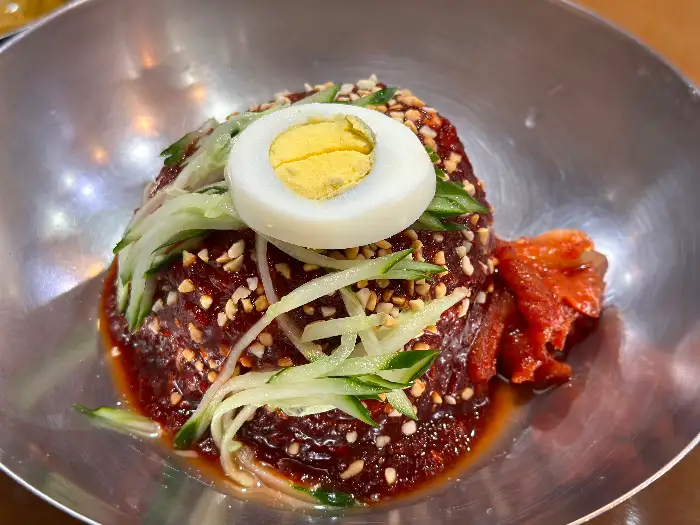 철판 비빔면 비주얼