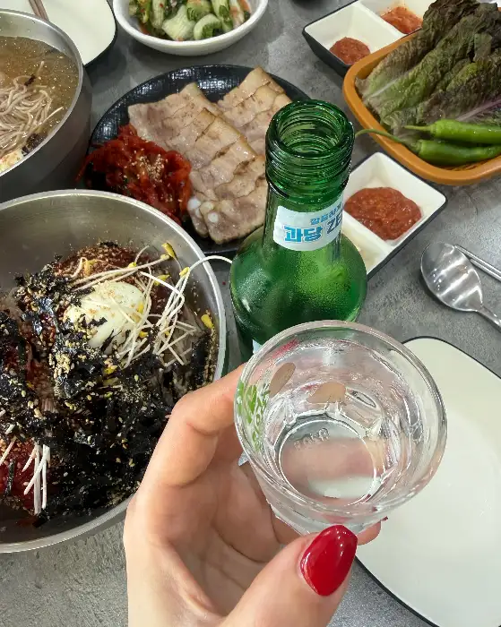 막국수와 함께 곁들여 먹기 좋은 보쌈