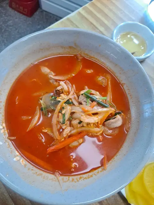 해물 짬뽕 모습