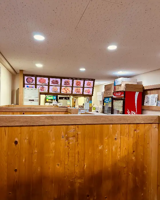 모아통닭 내부 메뉴판