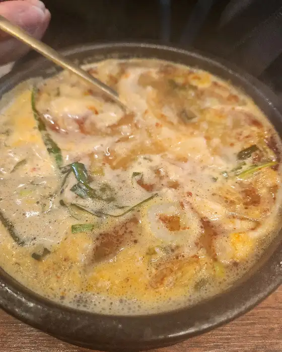 얼큰한 국물의 양평해장국