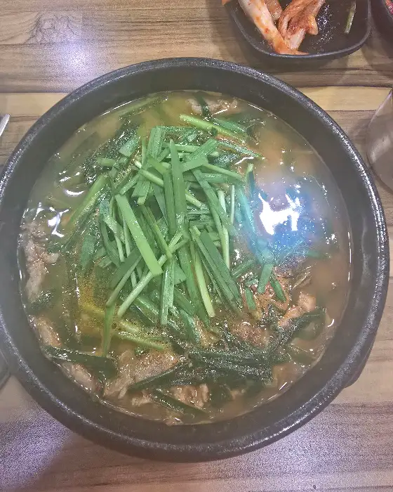 우성순대 순대국밥 (다른 각도)