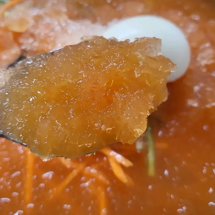 짜장면 면발 클로즈업