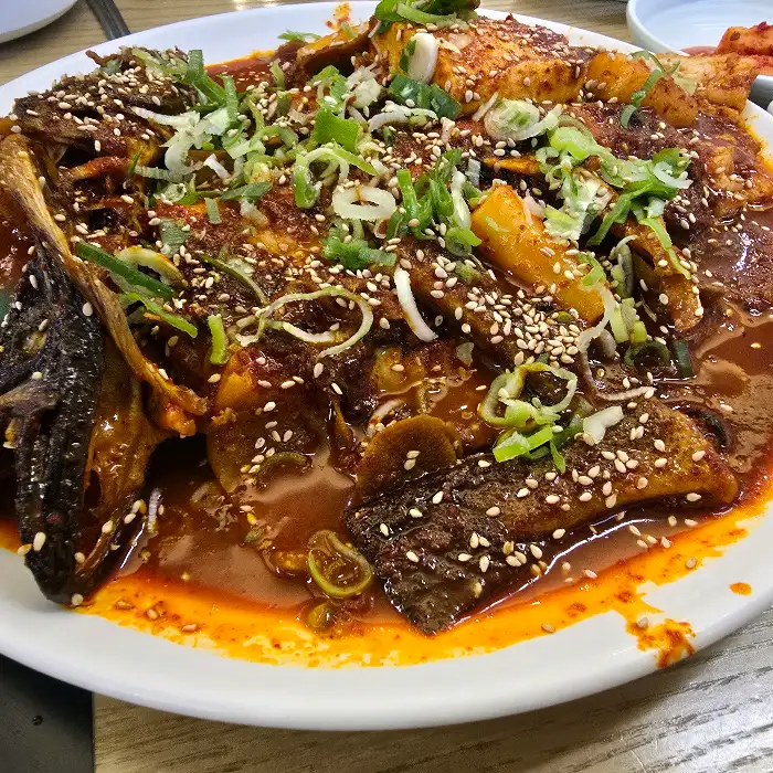 윤기가 자르르 흐르는 황태구이