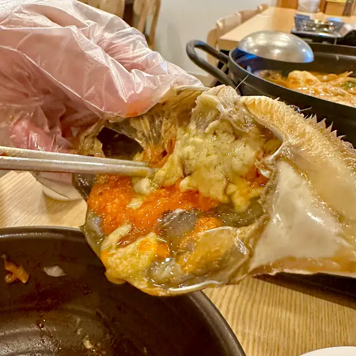 양념게장의 먹음직스러운 모습