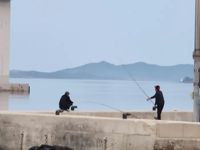 낚시하는 사람들 모습