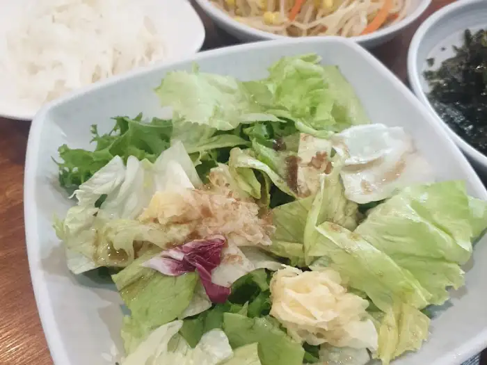 신선한 채소 샐러드