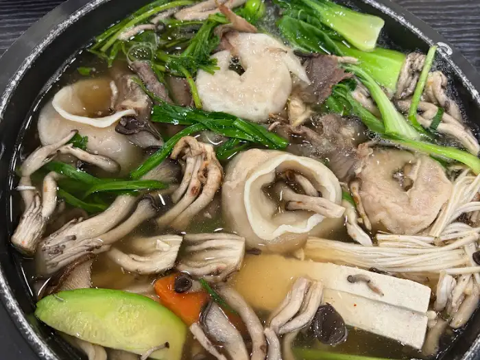 푸짐한 만두전골 한 컷