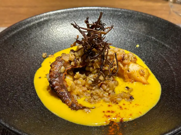 셰프 곤 문어 보리 리조또