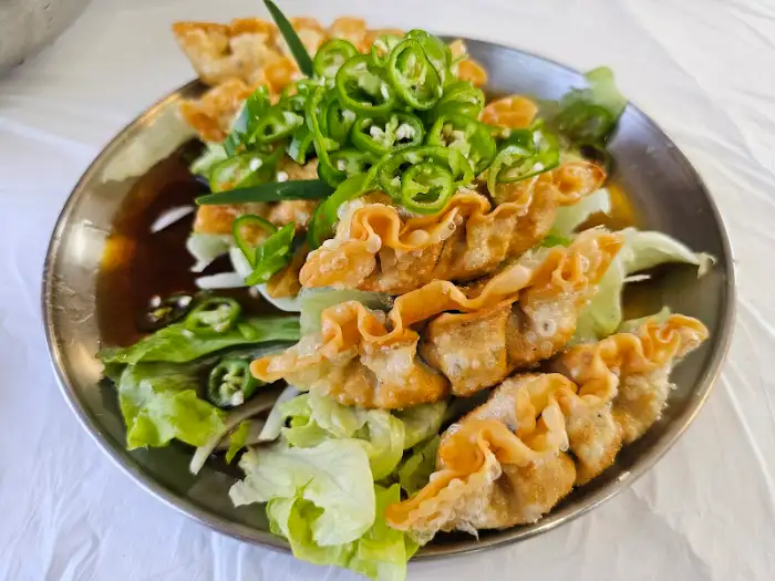 성지반점의 바삭한 유림만두