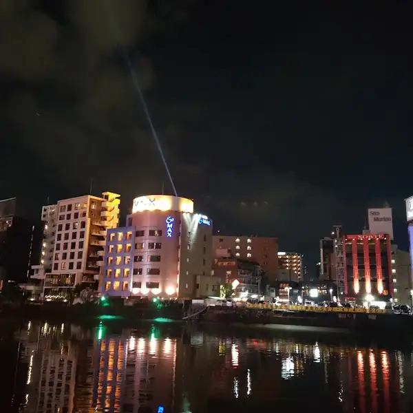 밤거리의 도시 풍경