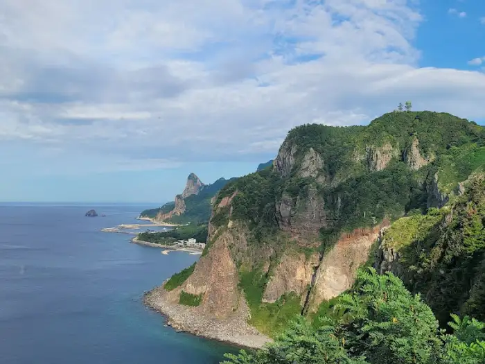 대풍감 절벽 풍경