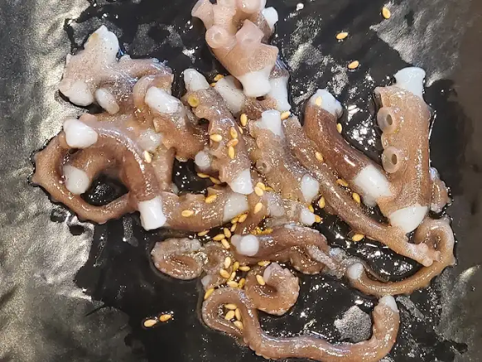 00참치의 쫄깃한 식감의 타코 와사비