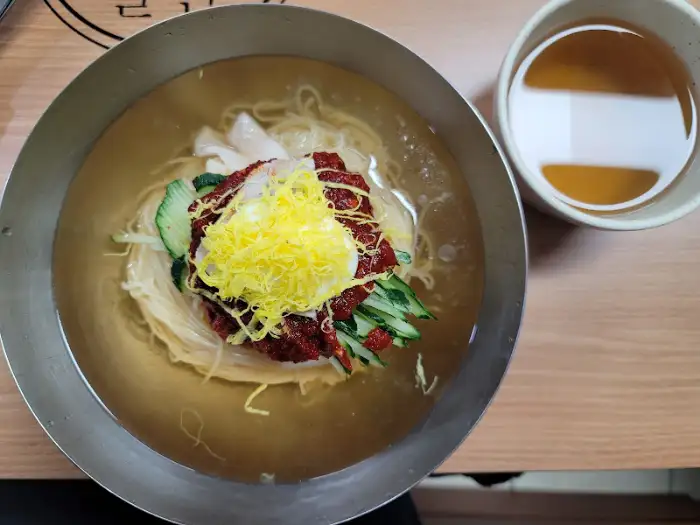 시원한 물밀면 한 그릇