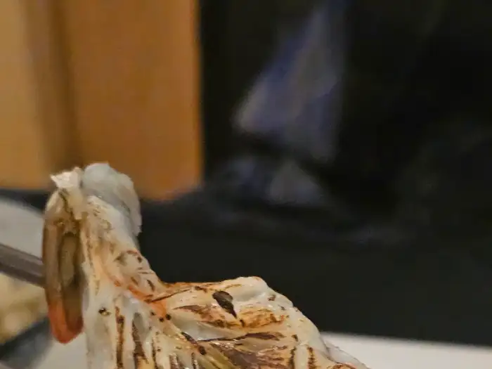 바삭해 보이는 왕새우 튀김