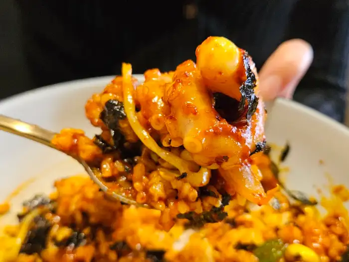 착한낙지 낙지볶음 한 숟가락