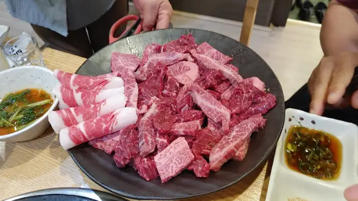 신선한 한우 모듬