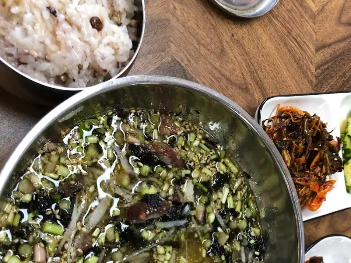 밥과 국물 요리