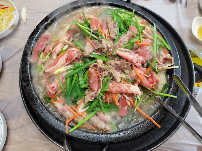 익어가는 오리불고기