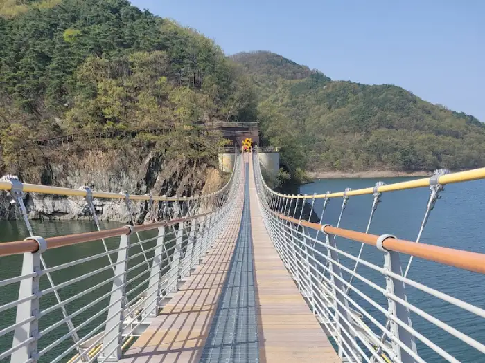 출렁다리에서 바라본 풍경