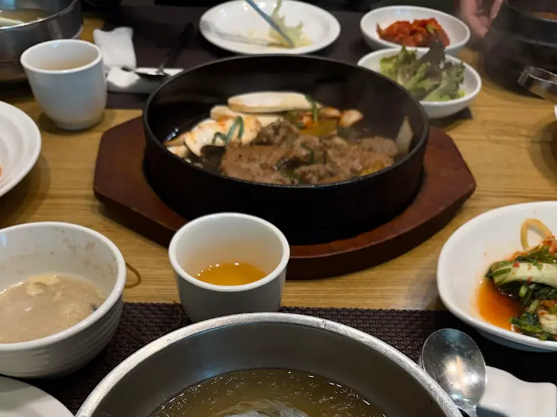 백운한정식의 한상차림