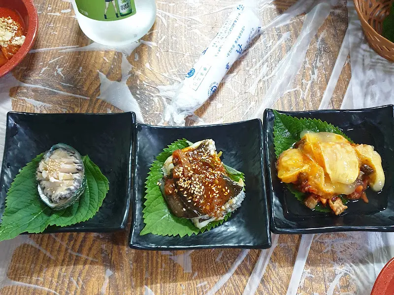 세 가지 해산물