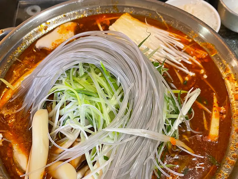 묵은지 등갈비찜 클로즈업