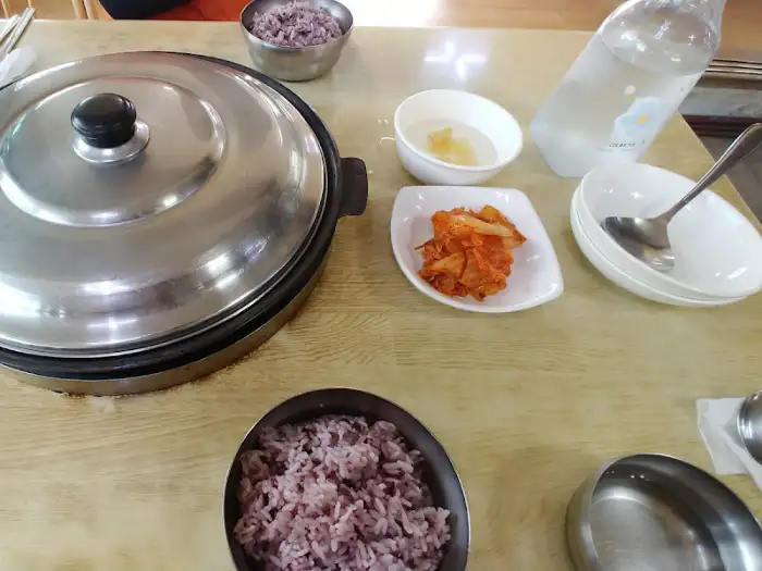 기본 반찬과 밥