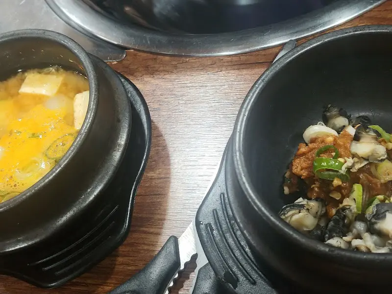 우렁쌈장과 된장찌개