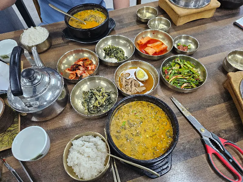 푸짐한 한 상 차림