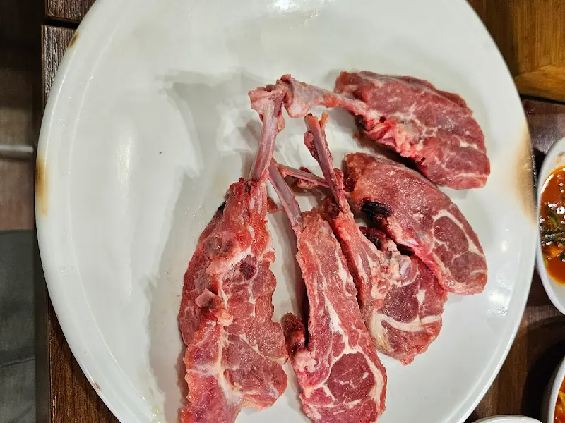 양갈비 숯불구이