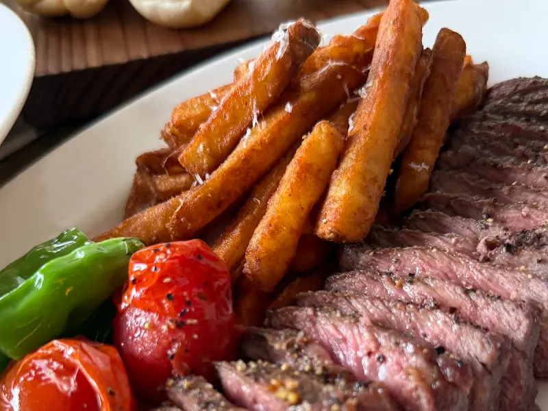 스테이크와 파스타