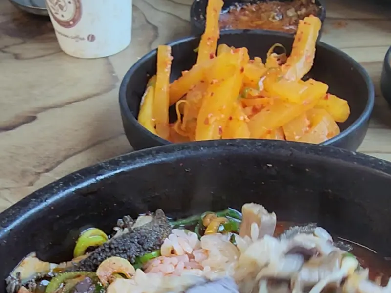 푸짐한 해내탕 한 상