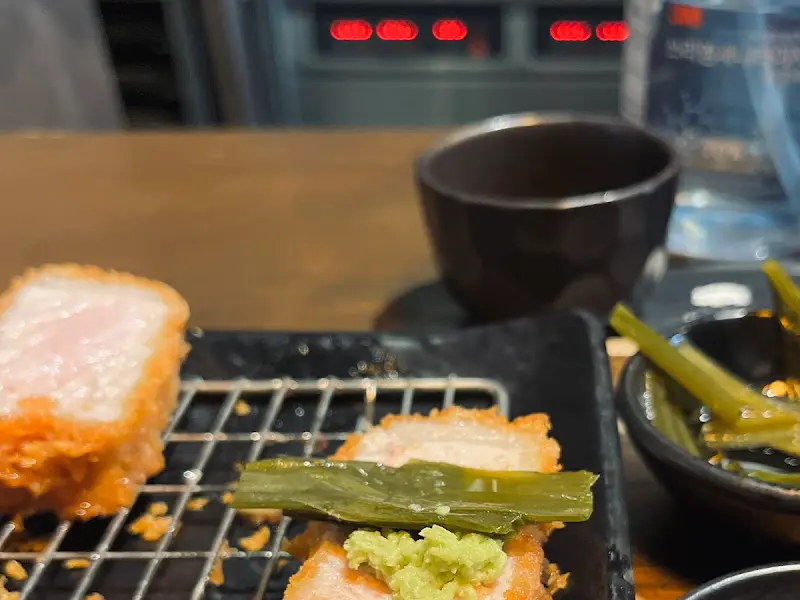 돈카츠와 곁들임