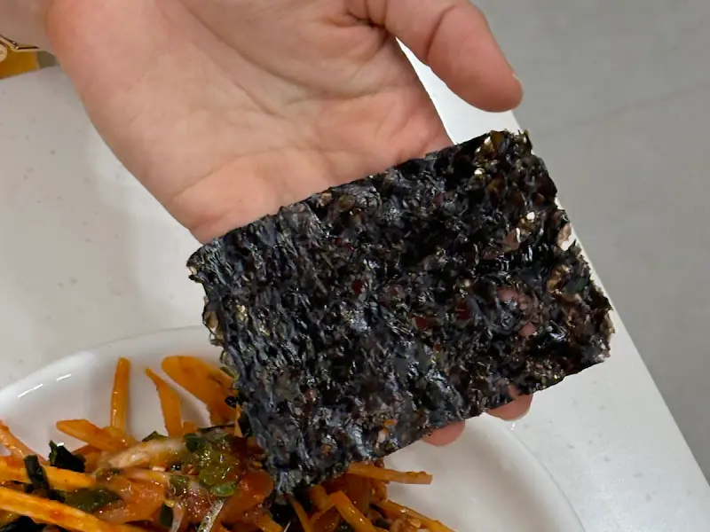 김에 싸 먹는 등푸른회