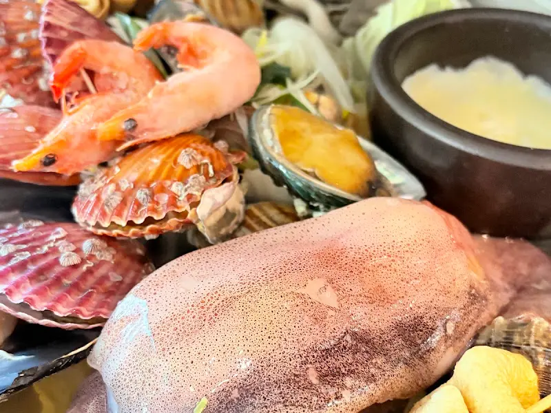 해산물 근접 사진