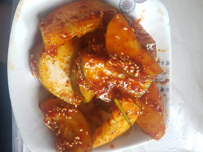 잘 조리된 닭백숙