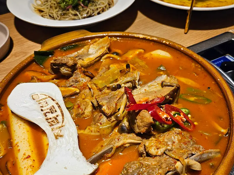 자박갈비 갈비찜 전체샷